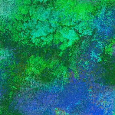 Bu resim, çeşitli dijital ve yazdırma medya projelerinde arka planlar için mükemmel olan koyu maviden canlı yeşile geçiş yapan kusursuz bir suluboya dokusuna sahiptir.