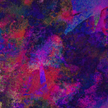 koyu lacivert suluboya arka plan deseni çok renkli el boyası.