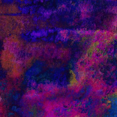 koyu lacivert suluboya arka plan deseni çok renkli el boyası.