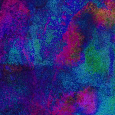 koyu lacivert suluboya arka plan deseni çok renkli el boyası.