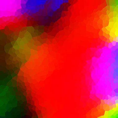 Işığın kırılması ve yüzeylerin vurgulanması ile mavi renklerde soyut kristal arkaplan.