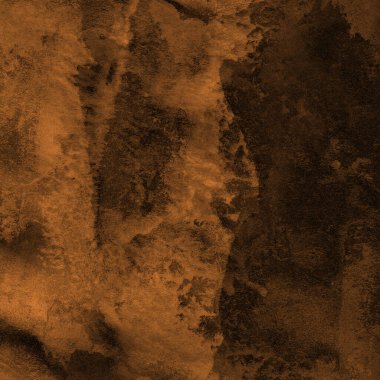 Kağıt dokusu arka planında kahverengi mürekkep