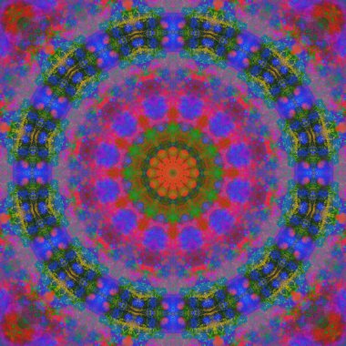 Değişik taşların renkli mozaiği