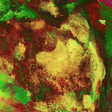 Soyut suluboya tasarımı, boyalı dokuya yakın çekim. Asgari arkaplan.