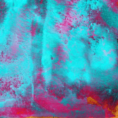 Soyut suluboya el boyası arka plan, renkli doku.