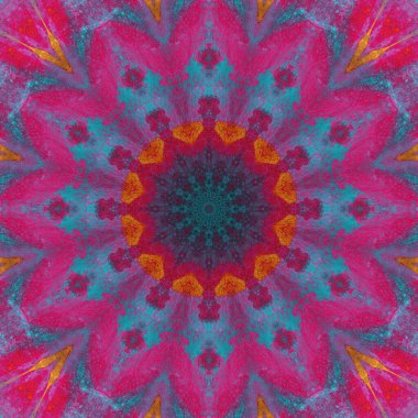 soyut renkli mandala arkaplan görüntüsü