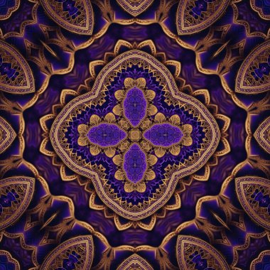 seamless pattern. geometric pattern for printing and decoration. kaleidoscope texture