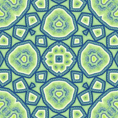 Kaleydoskop geçmişi. Güzel mandala renkli illüstrasyon.