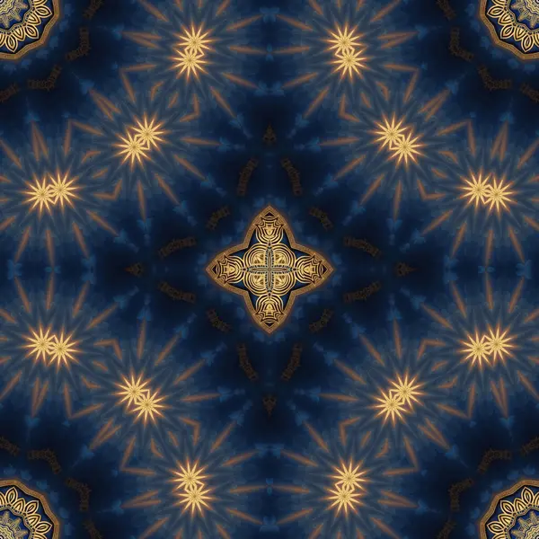 Kaleydoskopik arka plan. güzel mandala desenli atik doku