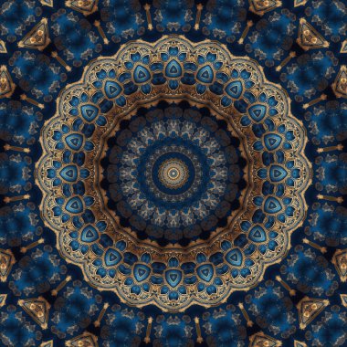 soyut renkli mandala arkaplan görüntüsü