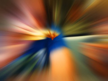 Soyut renkli hızlı hareket kavramı bulanık arkaplan