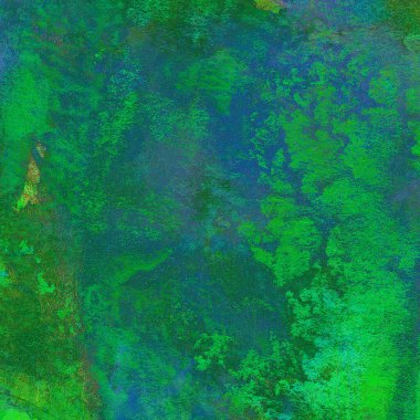 Siyah zümrüt yeşili soyut desenli suluboya arka plan. Lekeli, pürüzlü, yumuşak, tahıllı grunge. Koyu gölgeler. Su sıvısı. Tasarım. Şablon.