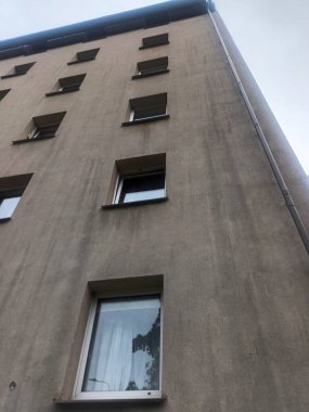 Vilnius, Litvanya 'nın banliyölerinde 80' ler ve 90 'lar mimarisi