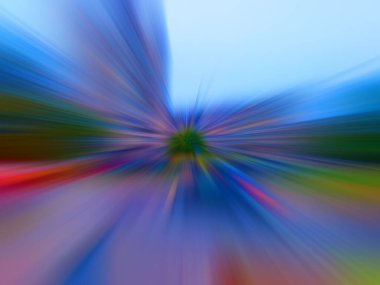 Litvanya 'nın Vilnius kentindeki Fabijoniskiu yerleşim alanı sokakları ve yolları.