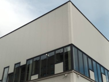 Vilnius, Litvanya 'nın banliyölerinde 80' ler ve 90 'lar mimarisi