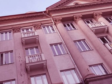 Eski Şehir ve Vilnius, Litvanya 'daki Evler.
