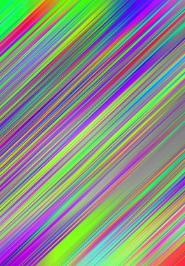 Soyut dijital fraktal model. Yatay oryantasyon. Yatay yönelim.