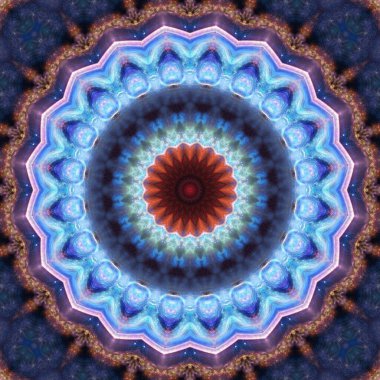 güzel renkli fraktal arka plan