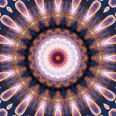 soyut renkli mandala arkaplan görüntüsü