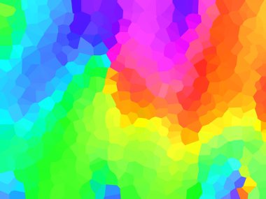 çok renkli vektör arkaplanı. Üçgenler ve geometrik arkaplandan oluşan çokgen çizimler. Trigstyle 'ın vektör biçimi. için dizayn