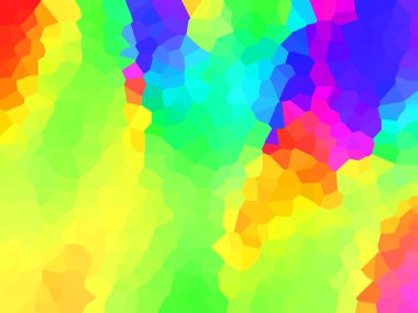 Üçgenli mozaik şablon şeklinde çok renkli soyut arkaplan