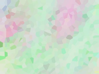 Yeşil, altıgen arkaplanının soyut çizimi