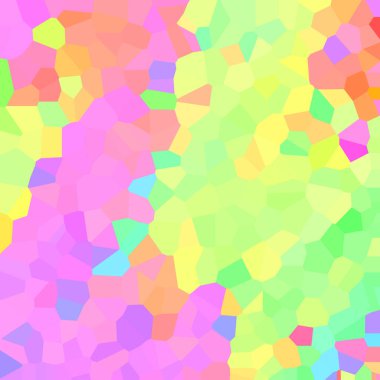 abstract colorful background of different shapes