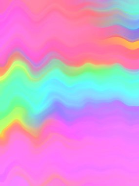 Renkli dalgalarda soyut arkaplan