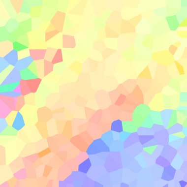 Renkli soyut arka plan, mozaik. vektör illüstrasyonu