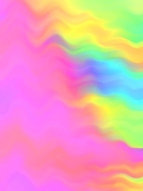 Holografik arkaplan ve grafiksel arkaplan ile soyut arkaplan grafiği. Retro 90 'lar, 80' ler eski tarz. Yanardöner grafik şablonu