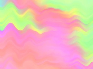 Gökkuşağı holografik gramına sahip soyut bir arkaplan. Gradyan örgüsü. 90 'lar, 80' ler eski tarz. Yanardöner duvar kağıdı şablonu