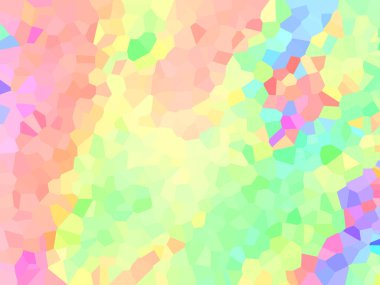 Mavi küçük sarı altıgen arkaplanının soyut çizimi