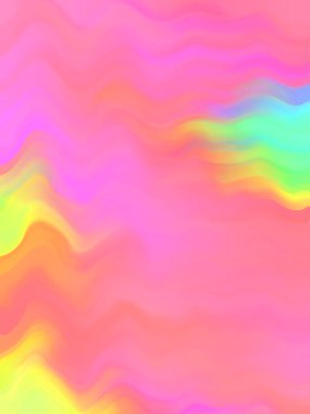 Holografik arka plan. gökkuşağı gradyanı. Hologram örgüsü. Moda holografik tasarım. Moda eğilimi. vektör illüstrasyonu.