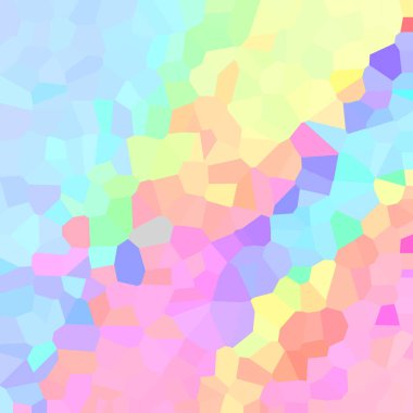 Çokgen arkaplanın renkli mozaiği