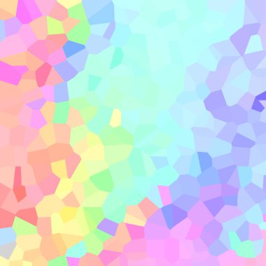 renkli mozaik geometrik çokgen arkaplanı