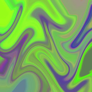 Yağlı boya çizgileri olan sıvı soyut arkaplan