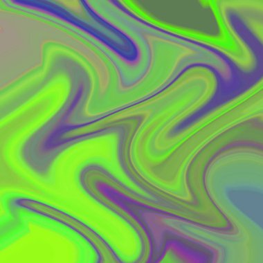 Yağlı boya çizgileri olan sıvı soyut arkaplan