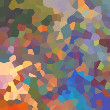 Altıgen arka planlı renkli mozaik desenler. Geometrik soyut desen