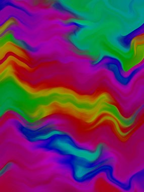 Dalgalı soyut renkli arkaplan