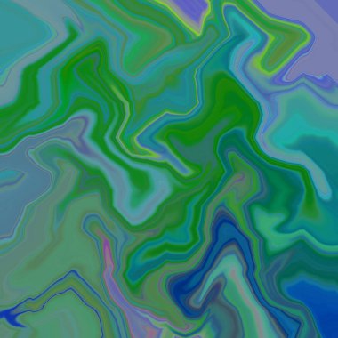 Yağlı boya çizgileri olan sıvı soyut arkaplan