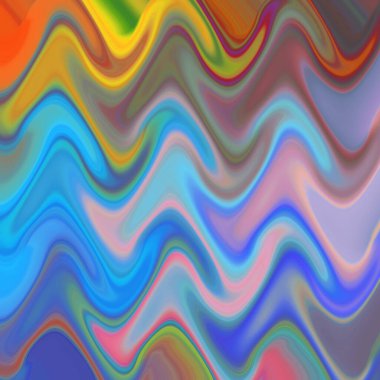 Eğri çizgilerle soyut arkaplan, vektör illüstrasyonu