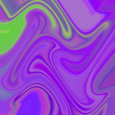 Yağlı boya çizgileri olan sıvı soyut arkaplan