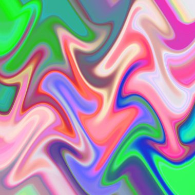 Holografik gradyan ile sıvı arkaplan.