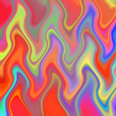 Dalgalarla soyut arkaplan