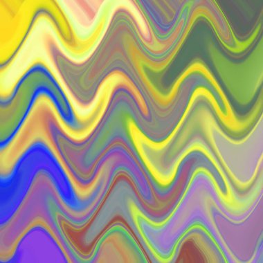 Soyut arkaplan. Renkli dalgalı tasarım duvar kâğıdı. Grafik illüstrasyon.