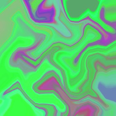 Yağlı boya çizgileri olan sıvı soyut arkaplan