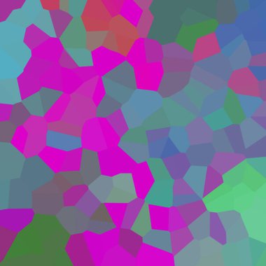 Soyut renkli mozaik desen