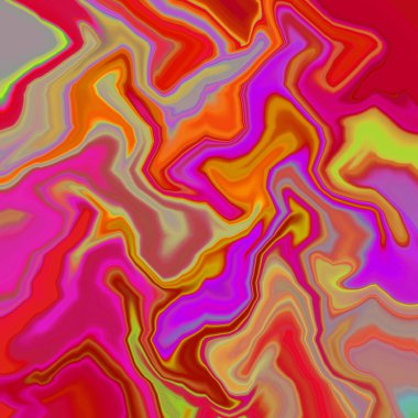 soyut renkli canlı görünüm, gökkuşağı dalgaları, dalgalı konsept