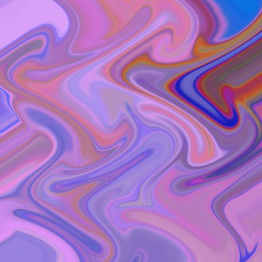 Yağlı boya çizgileri olan sıvı soyut arkaplan