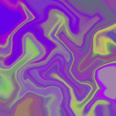 Yağlı boya çizgileri olan sıvı soyut arkaplan